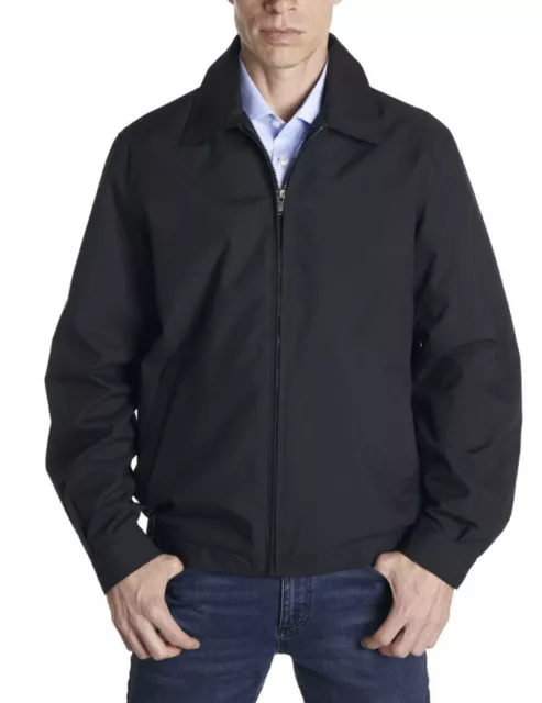 Perry Ellis Men's Classic Golf Jacket Black Size Medium NWT! 3