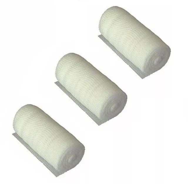 10cm - Conforming Bandages - First Aid Sprains, Injury's Cuts Wounds, Burns