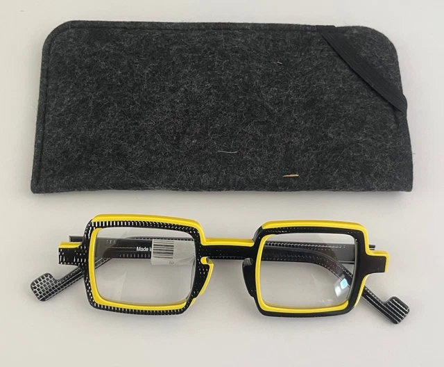 Monture De Lunettes Vintage NOS Pasquale Blunoir - Fabriqué En France, Bleue