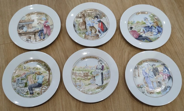 新品・未使用】PORCELAINE DE SOLOGNE 6枚セット2025年最新】limoges