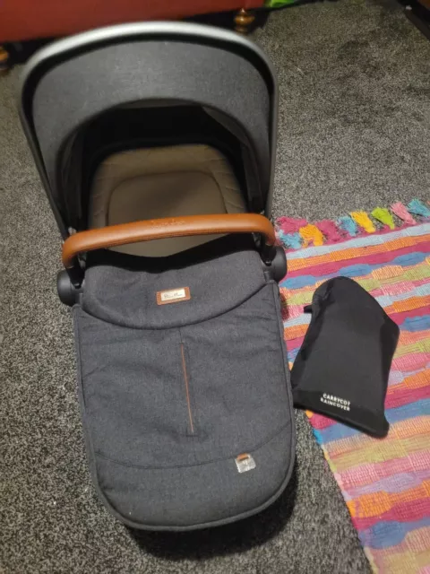 Silver Cross Wave Carrycot Midnight Brand New Look ❤️