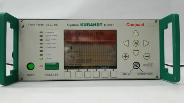 CBCL 100 System KURANDT GmbH Compact BAR CODE READER controller, mint condition