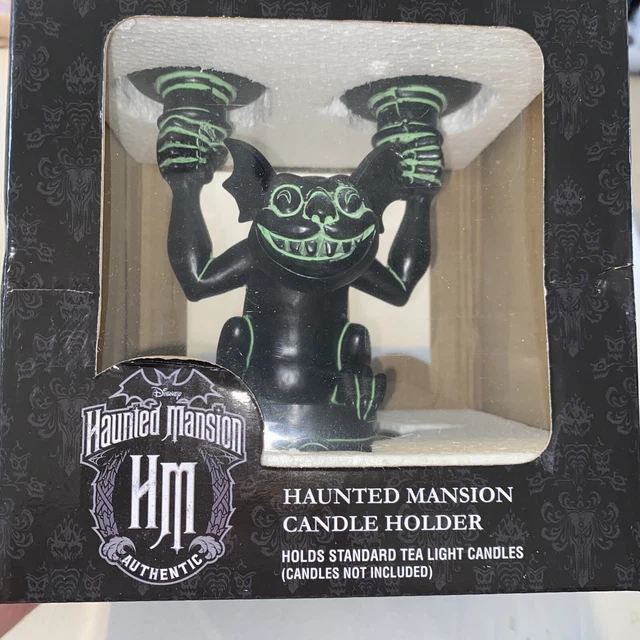 DISNEY HAUNTED MANSION Stretching Room Candle Holder Gargoyle Halloween