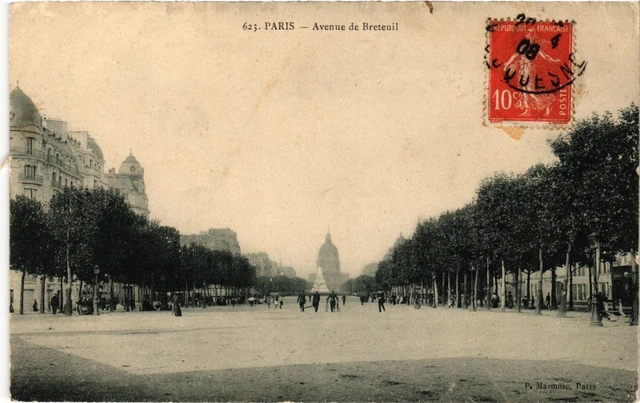 CPA PARIS 7e-Avenue de Breteuil (327474)