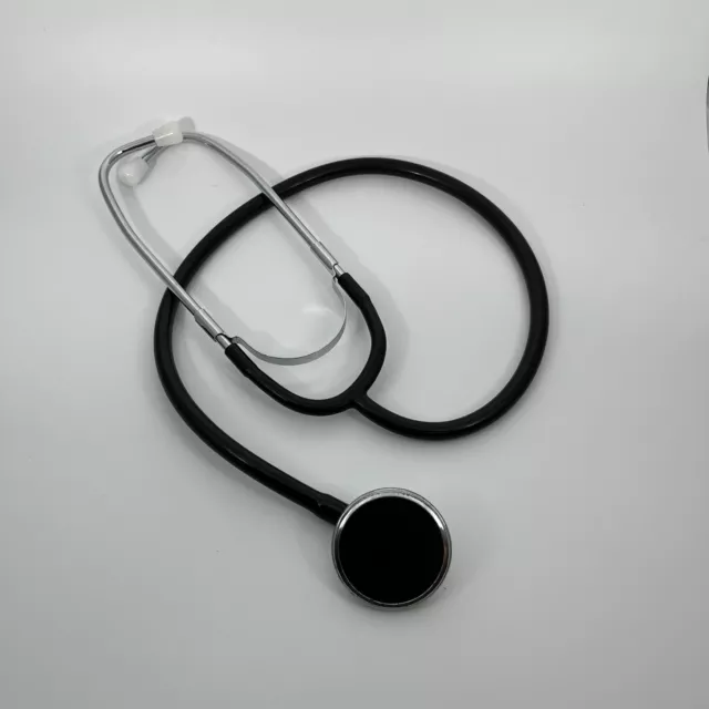 Vintage Bowles Stethoscope Chrome Made In USA Heart Rate Guage Medical Device