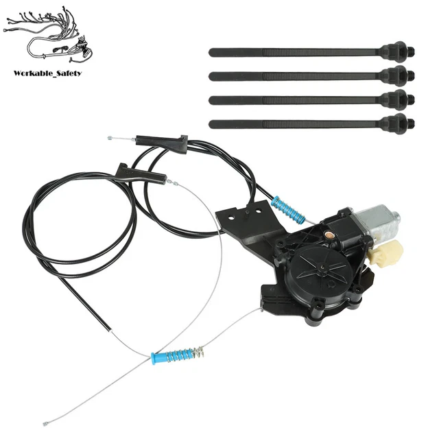 Rear Power Sliding Window Motor Cable Assembly for 2006-2008 Dodge Ram 1500
