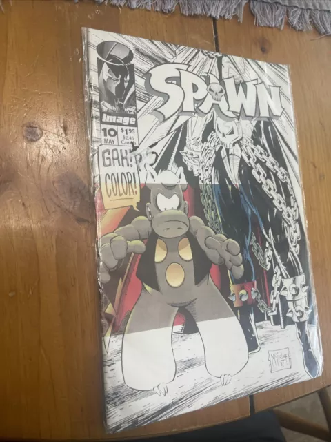 Spawn #10 (May 1993, Image) [Cerebus, Superman] Dave Sims, Todd McFarlane -v