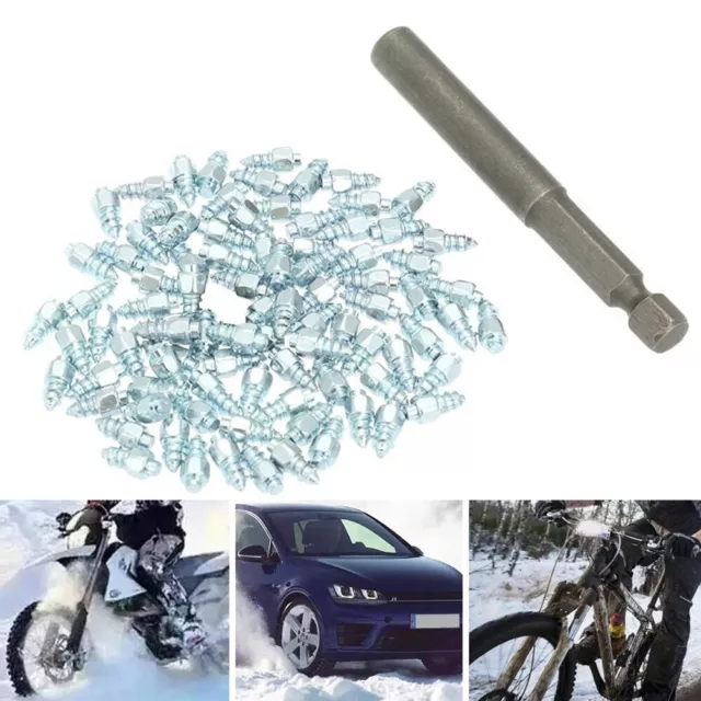 Car Tyre Snow Ice Motorcycle Studs Winter Wheel Tire AntiSlip Screw Spike