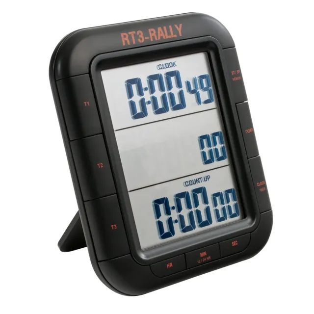 PitKing Products Rally Beifahrer Dreifachrundentimer - Chronometer/Countdown-Uhr 2