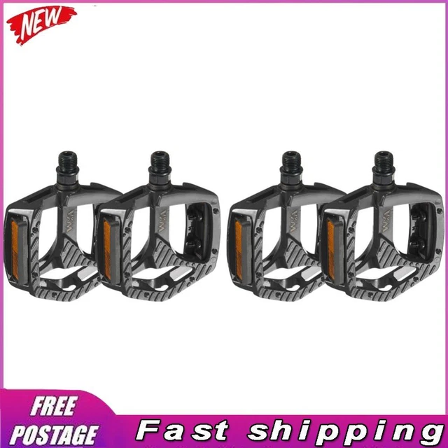 Pedali Piatti Black Magic Per MTB - Leggeri Con Piattaforma Ampia E Asse In CrMo - Foto 2