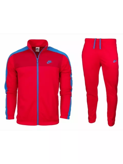 Tute a manica lunga Uomo Nike - Tuta Nsw Spe Pk Trk - Rosso