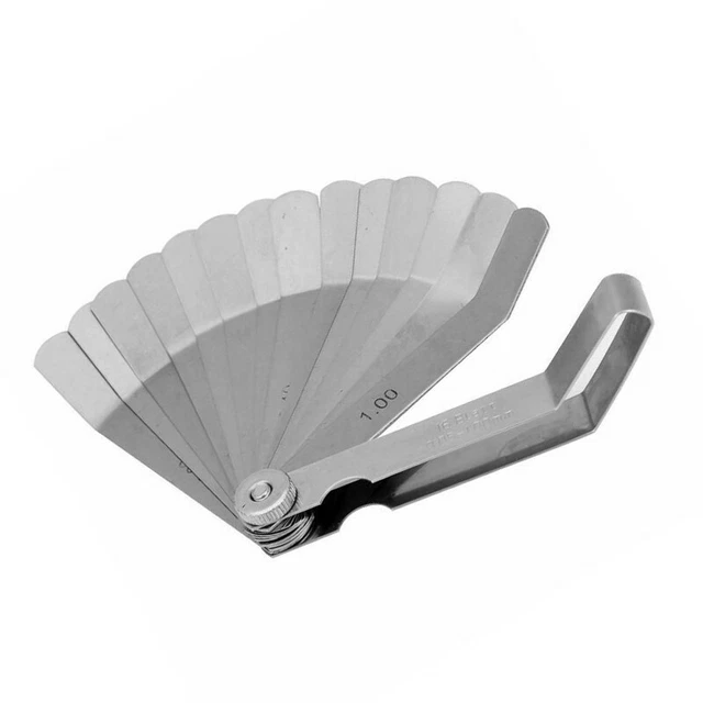 102mm Feeler Calibre Lot Allumage Prise Lame Valve Acier Inoxydable Durable