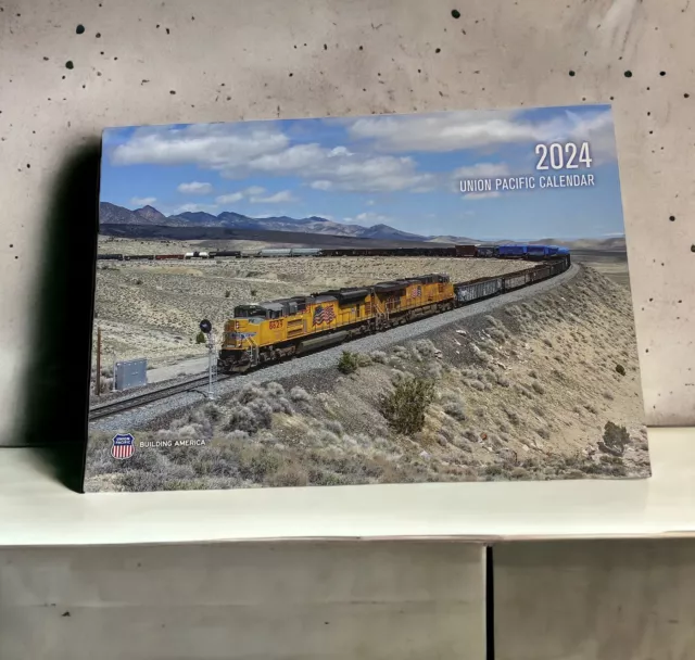 UNION PACIFIC RAILROAD Employee Issue 2025 Calendar 14” X 10” 19.97