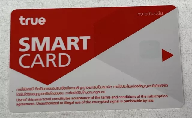 True TV Thailand Viewing smart card