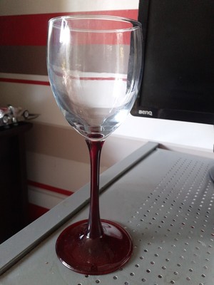 CHEER LEIGH Classico Calice di Cristallo Bicchiere di Vino Rosso Bicchiere di Vino 6 Confezione Regalo 470Ml 