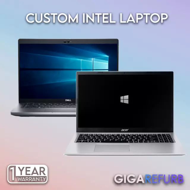 FAST CHEAP Intel Core i3 / i5 LAPTOP - 8GB RAM - WiFi - Windows 10 - 120GB / 1TB