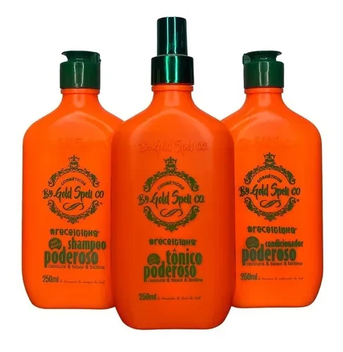 Gold Spell - Tonique Puissant Anti-Chute 250ml - Soin Capillaire à La Kératine & Huile D'Argan