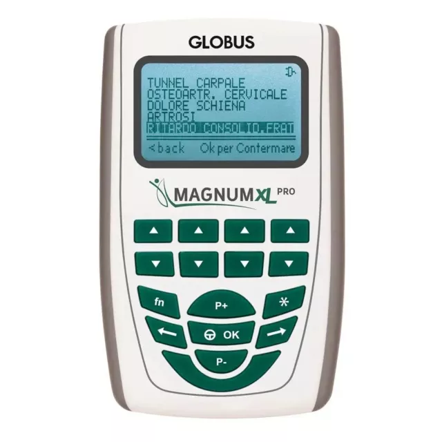 GLOBUS Magnetoterapia MAGNUM XL PRO - 2 Solenoidi  ( Flessibili,Pocket o Soft )