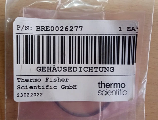 Thermo Fisher Scientific O-Ring GehausediChtung PN: BRE0026277