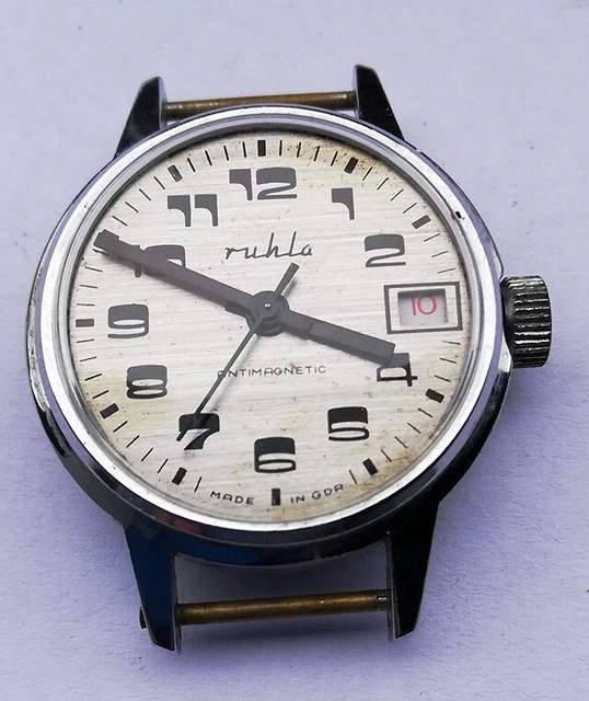 RUHLA RARE VINTAGE Deutschland Armbanduhr 60er Jahre EUR 20,00