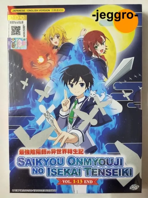 SAIKYOU ONMYOUJI NO ISEKAI TENSEIKI - TV DVD (1-13 EPS) (ENG DUB) SHIP FROM  US