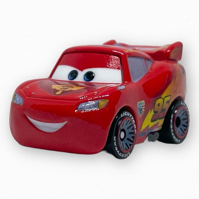DISNEY PIXAR CARS Mini Racers Lightning McQueen Racing Tires Loose