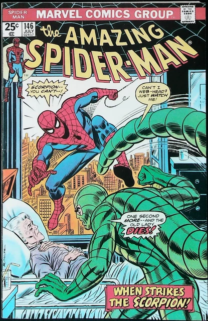 Amazing Spider-Man #146 Vol 1 (1975)**Marvel Stamp Included** - VF/NM