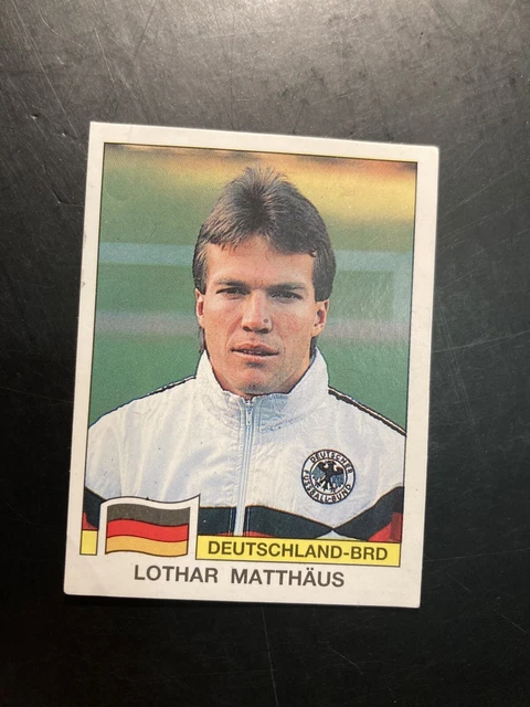 Sticker Panini World Cup Story Espana 82 – Lothar Matthäus Deutschland #155 Rookie