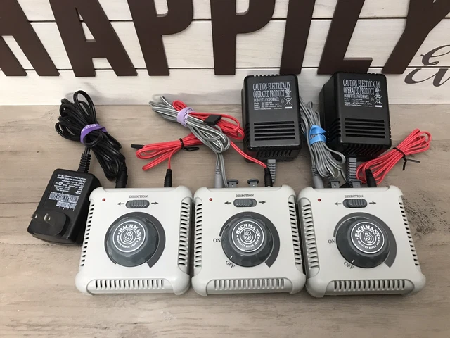 Bachmann LOT of 3 46605A & 44211 Model Railroad Power Pack Speed Controller READ