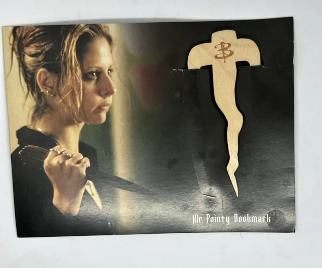 Buffy the Vampire Slayer Mr. Pointy Wooden Stake Bookmark Loot Crate Exclusive