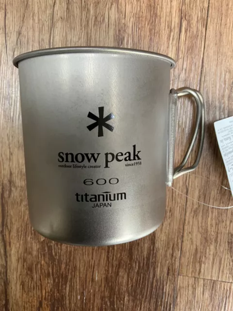 Snow Peak snow peak titanium Daburumagu 600 [capacity 600ml] MG-054R