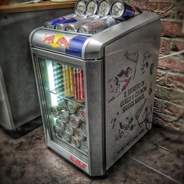 RED BULL FRIDGE Mini Frigo bar NUOVO-imballato EUR 350,00