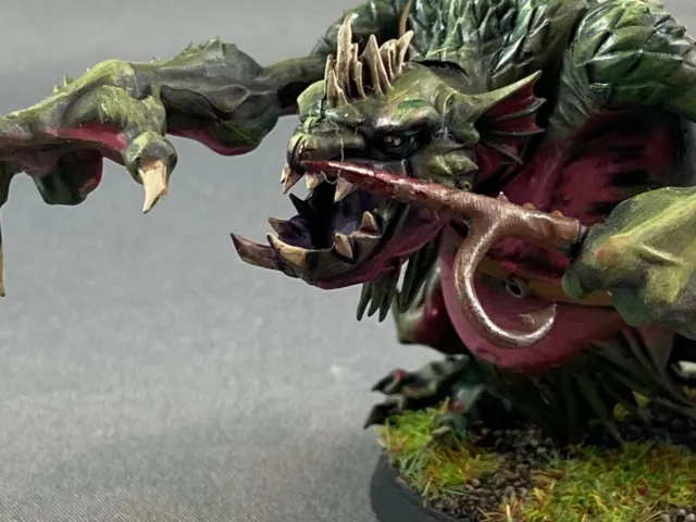River Troll Troggoth Ork Orcs & Goblins Warhammer Fantasy Quest AOS Pro-Painted
