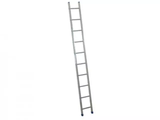 Scala In Alluminio Singola Facal Stilo Semplice 12 Gradini Mt. 3,66