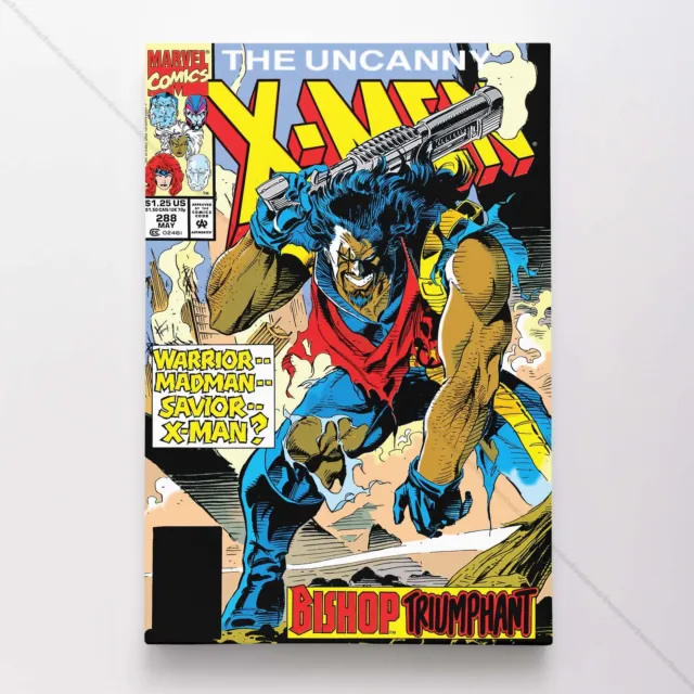 Uncanny X-Men Poster Canvas Vol 1 #288 Xmen Marvel Comic Book Art Print
