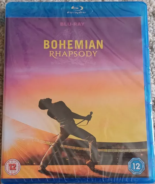 Bohemian Rhapsody Blu-Ray New & Sealed Rami Malek