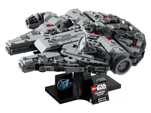 1 x lego star wars 75375 millennium falcon 25 year anniversary brand new in box 3