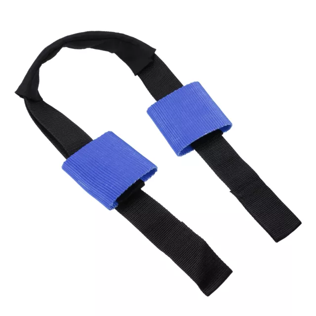 1 Pcs Avant Roue Transport Attache Sangle Nylon Noir Bleu