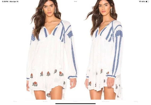 free people wild horses embroidered mini dress free people wild horses embroidered mini dress