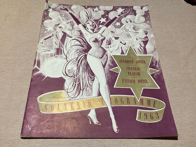 1963 Sunshine Hotel Souvenir Programme Signed By Michael Holliday