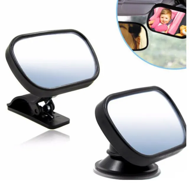 Baby Rear View Mirror Adjustable Car Seat Safety  for Infant Child Toddler^