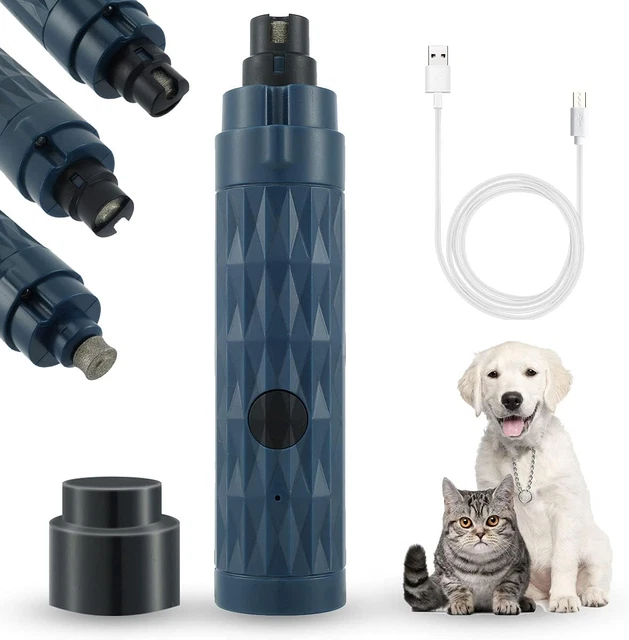 Lime À Ongles Electrique, Broyeur À Ongles Pour Chien Avec Lumières LED, Coupe-O