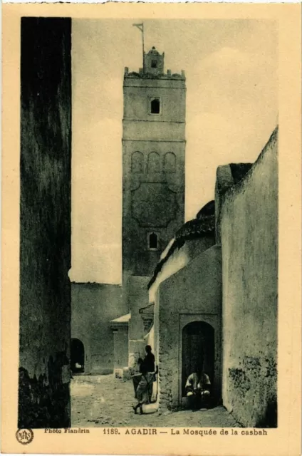 CPA AK MAROC AGADIR - La Mosquée de la casbah (281244)