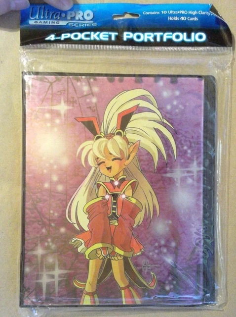 Ultra PRO 4-Pocket Wonder Witch Portfolio Foil Covers Cute Anime Girl  #82000