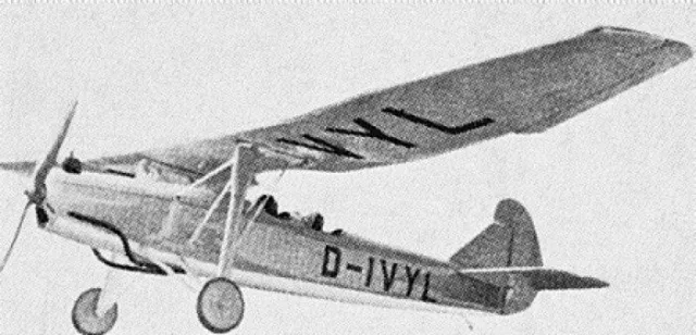 Bauplan Focke-Wulf FW 47 C Modellbauplan Motorflugmodell