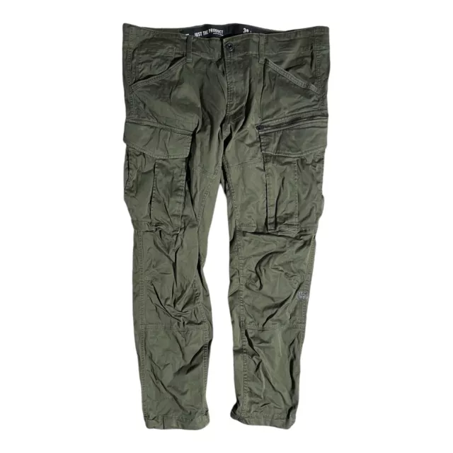 G-STAR RAW ROVIC Zip 3D Straight Tapered Cargo Pants Green Men’s Size ...