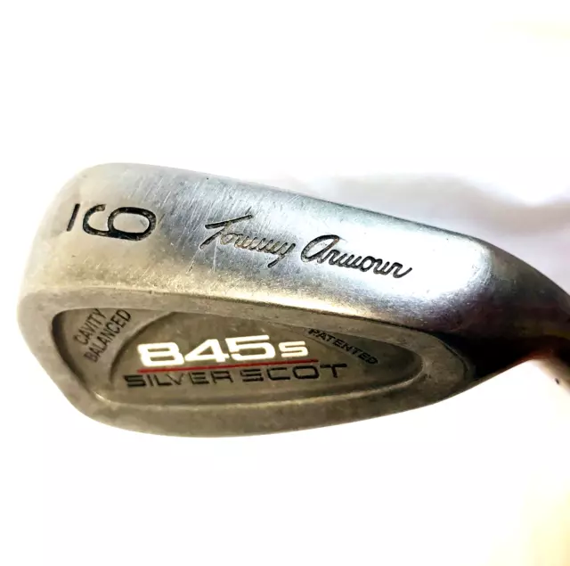 Tommy Armour 44° 9 Iron 845s Silver Scot Right Steel Shaft Right Flex Golf Club