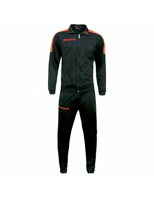 Givova Tuta Revolution Sportiva Allenamento Running Zip Intera Uomo Donna Unisex