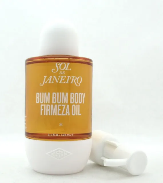 SOL DE JANEIRO Brazilian Bum Bum Body Firmeza Oil 100ml/3.4oz NIB Factory Sealed