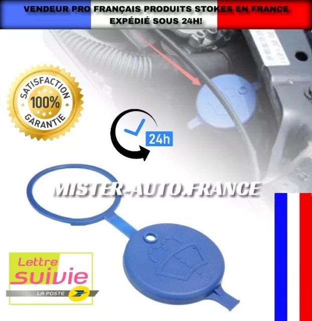 Bouchon Réservoir Lave Glace pour Citroen C2/C3/C4/C5/C6/C8  XSARA PICASSO JUMPY